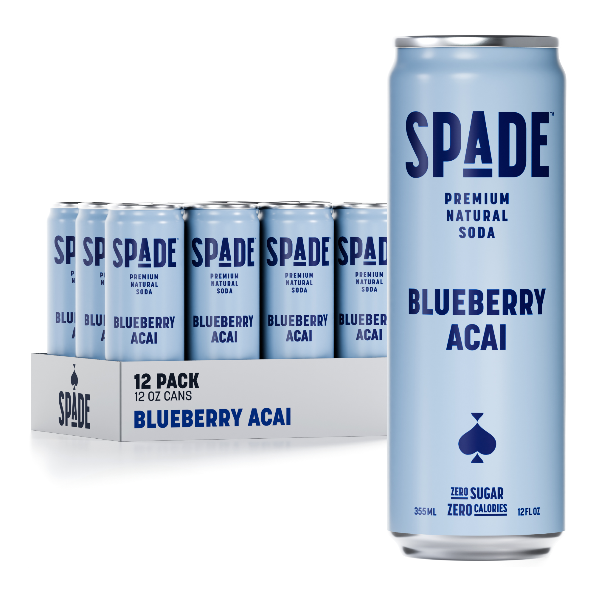 Spade Soda - Blueberry Acai