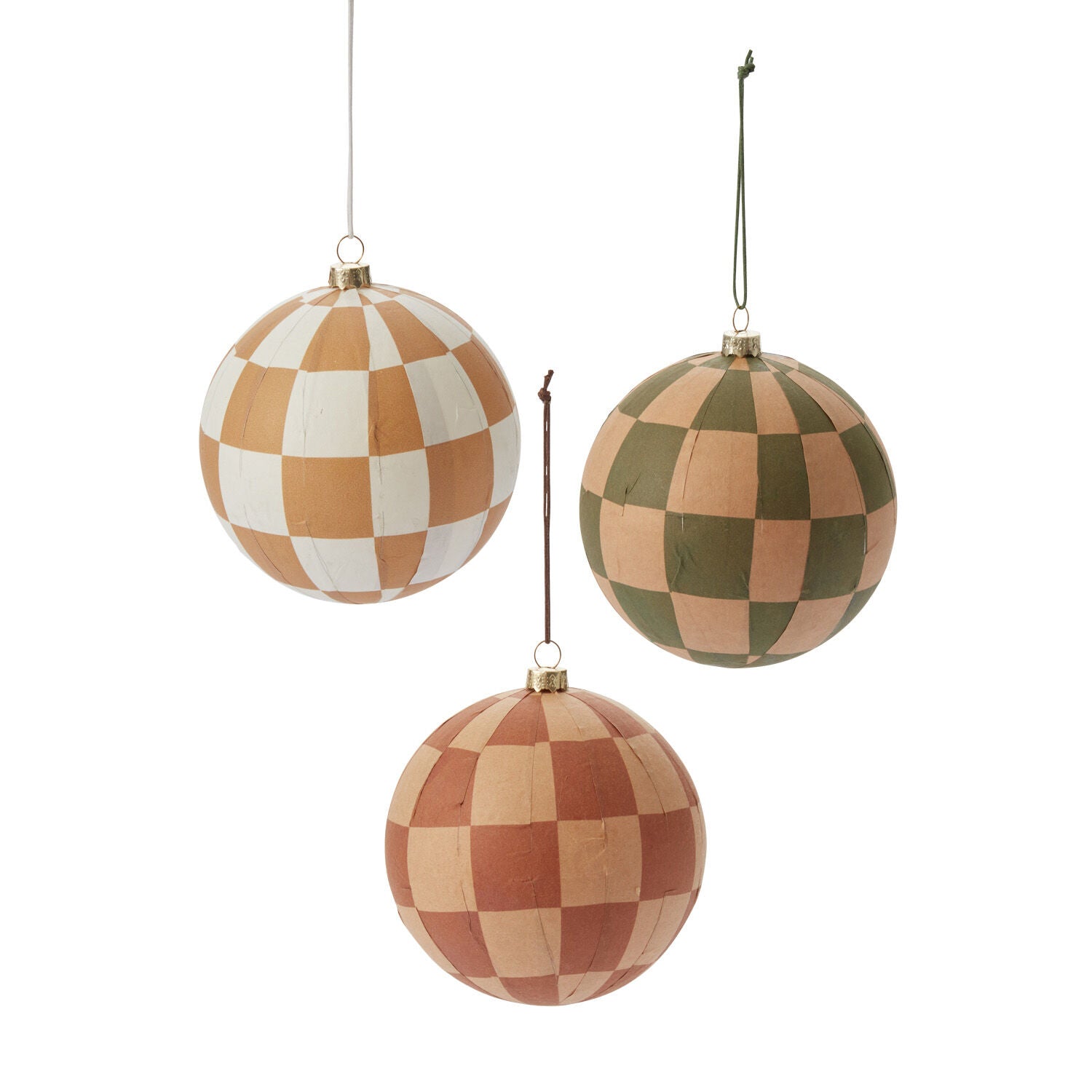 Checkered Ornament