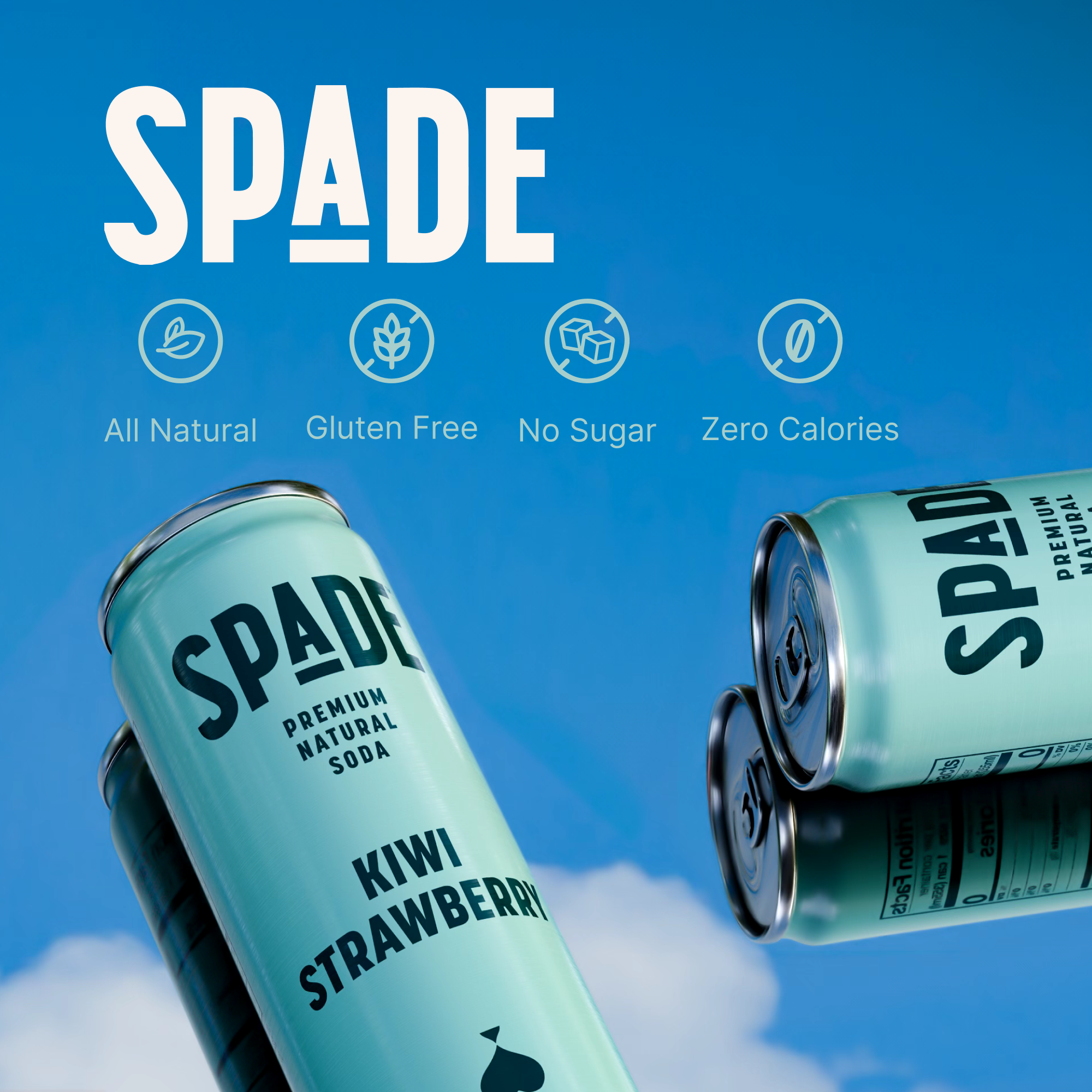 Spade Soda - Kiwi Strawberry