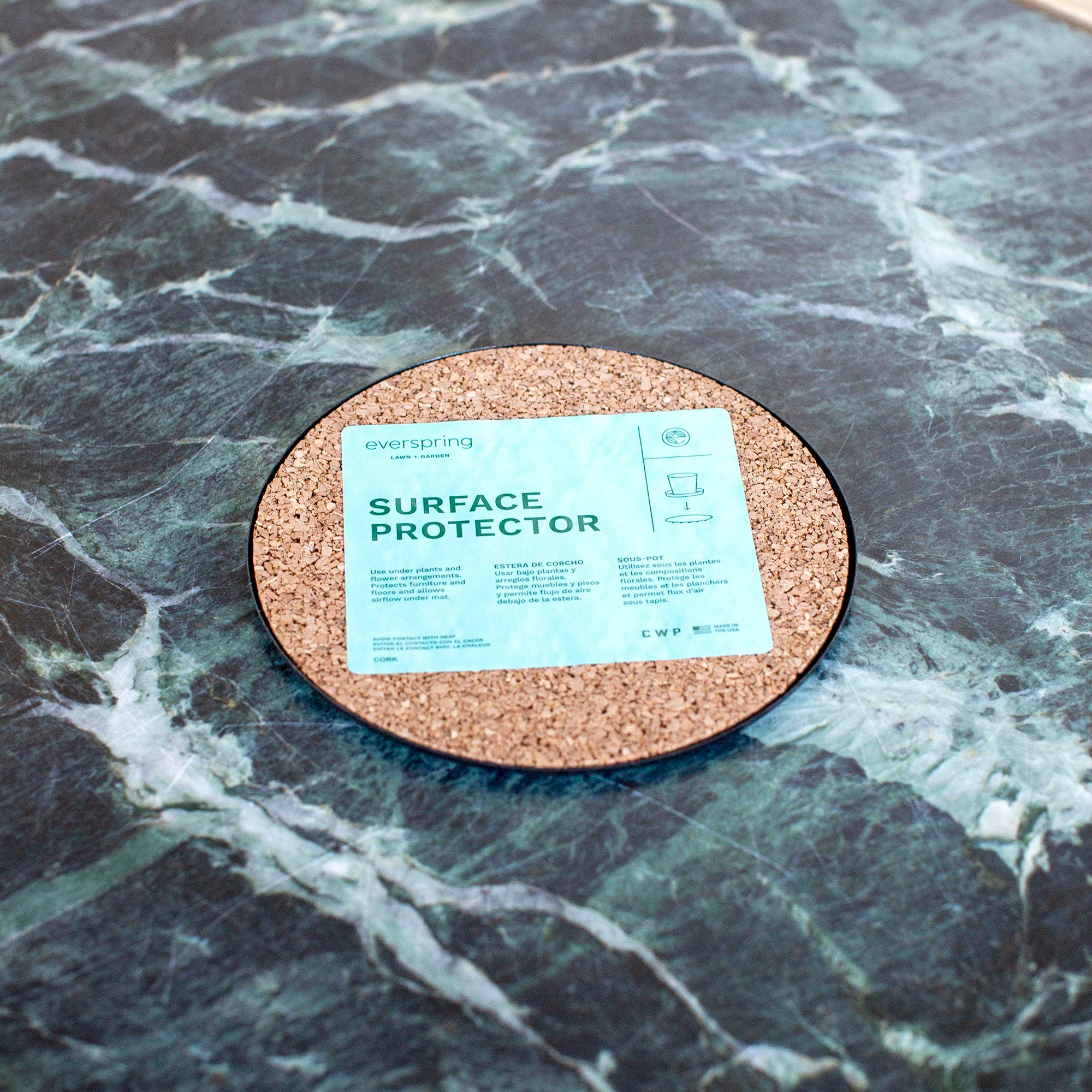 plant pot surface protector Cork Surface Protector