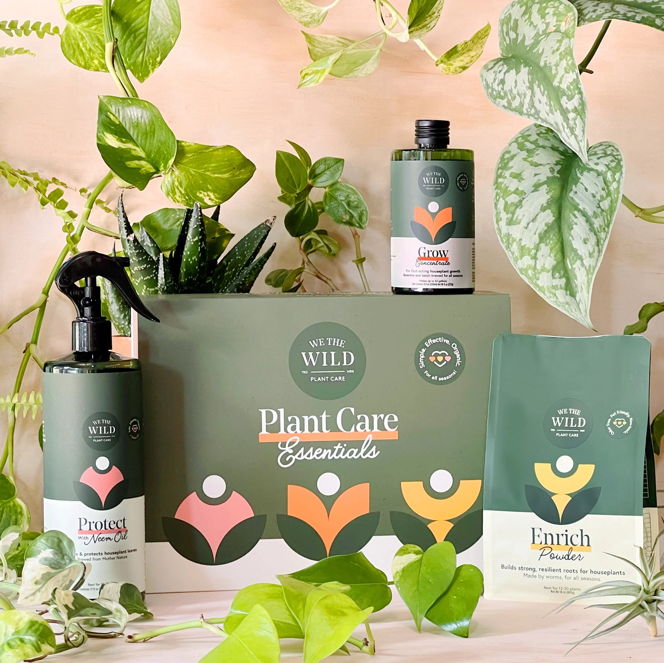 We the Wild - Essential Plant Care Kit